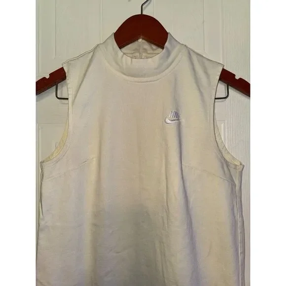 Nike Turtle NSW Neck Sleeveless Jersey Sporty Dress CZ9732 Size Small - Picture 5 of 14